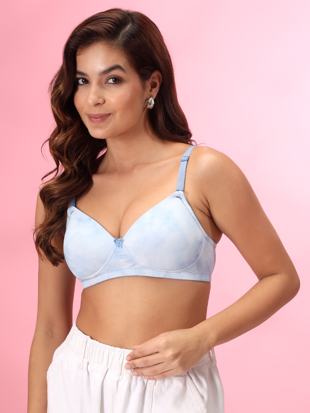 Everyday Solid Blue Bra